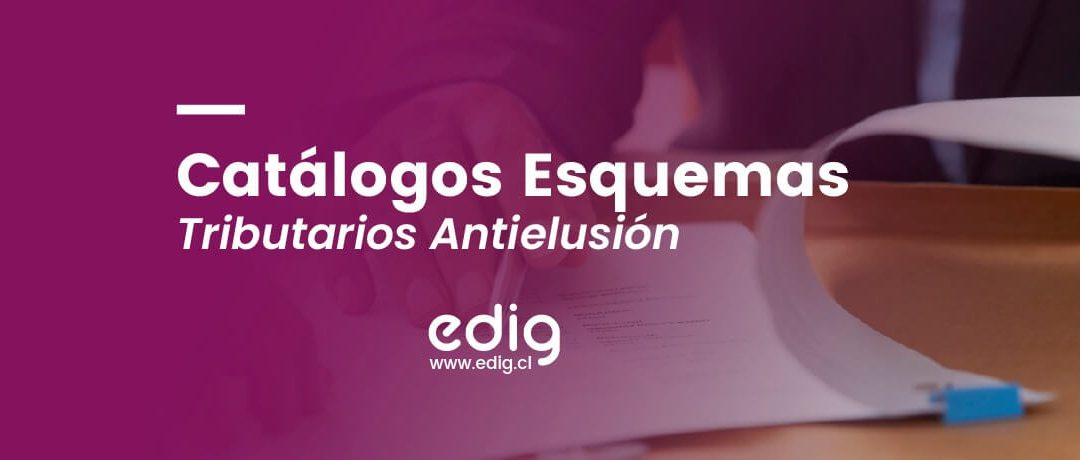 El esquema antielusión. Catálogo de escenarios tributarios