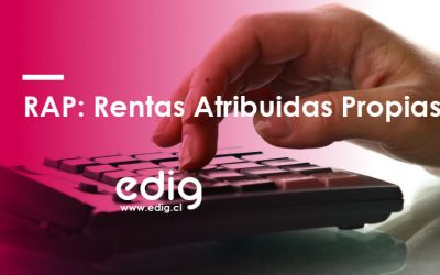 Renta Atribuida Propia:  Registro tributario RAP