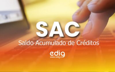 Saldo Acumulado de Créditos: Registro SAC