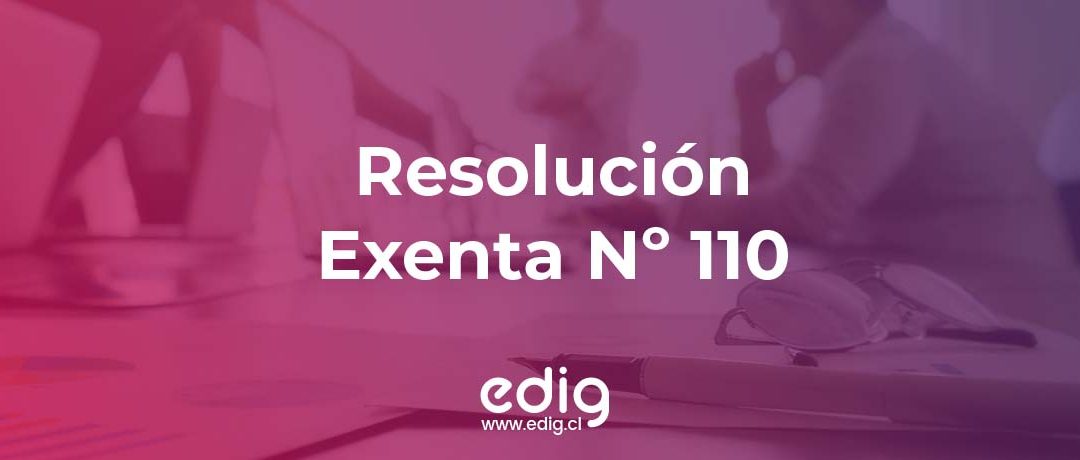 Resolución Exenta Nº 110: Procedimiento para la retención del 3%