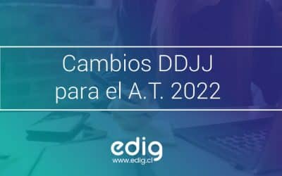 Cambios de algunas Declaraciones Juradas para el A.T. 2022