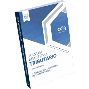 Manual tributación régimen propyme general de Edig