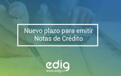 ¿Cuál es el nuevo plazo para emitir Notas de Crédito?