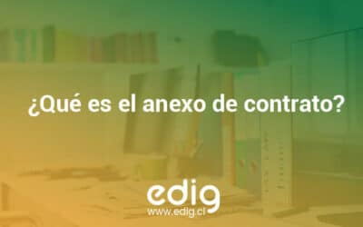 ¿Qué es el anexo de contrato?