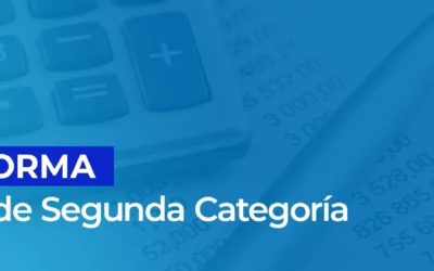 ¿Cómo se determina el impuesto de segunda categoría en Chile?