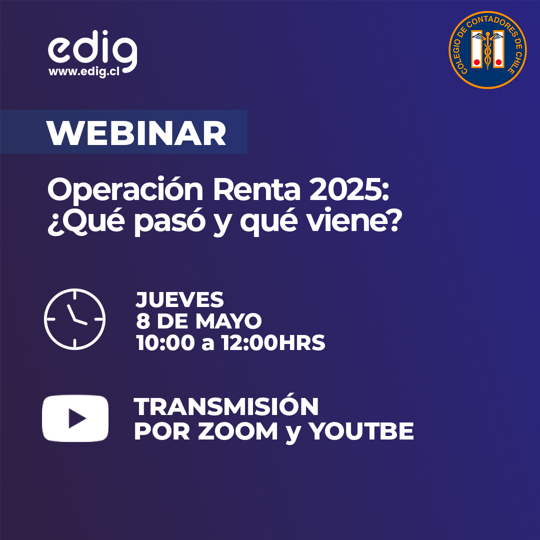 el software de renta edig es perfecto para realizar la operacion renta del año tributario 2025