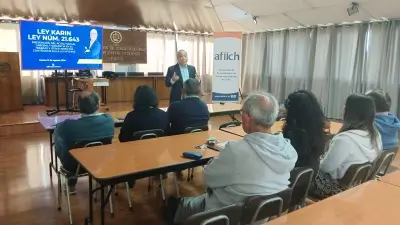 charla de la Ley Karin realizada por Edig en octubre del año 2025 para los asociados de la AFIICH