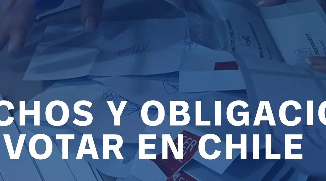 Derechos y obligaciones para ir a votar en elecciones